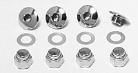 Colony Chrome Rocker Shaft End Cap/Nut For Shovelhead 1971-Up & Sportster 1971-1985 USA
